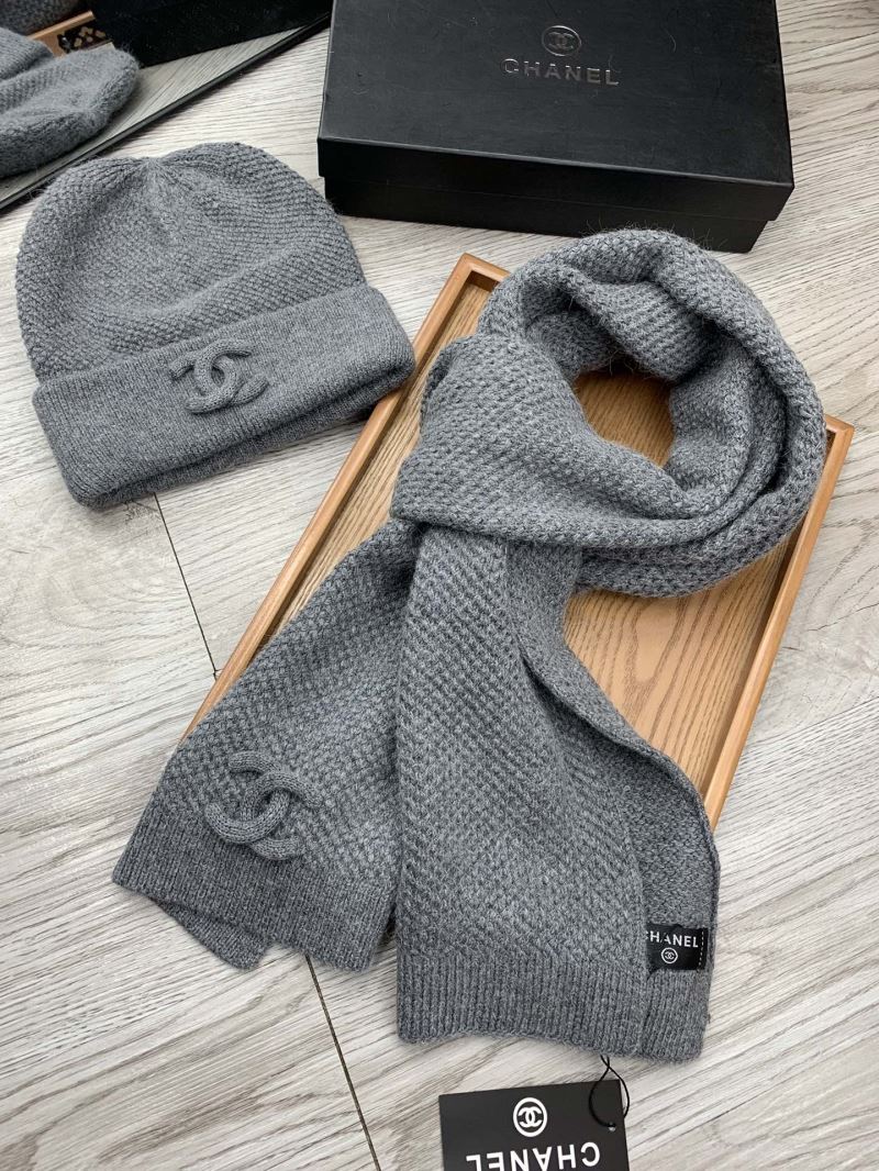 Chanel Caps Scarfs